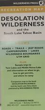 Desolation Wilderness/S.Lake Tahoe Basin Recreation Map by Wilderness Press picture