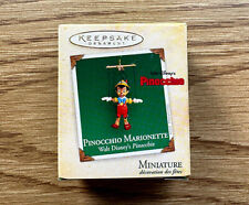 2004 ~ Pinocchio Marionette ~ Walt Disney ~ NIB Hallmark Miniature Ornament picture
