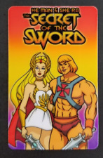She Ra & He Man Masters of the Universe Hong Kong Vending Sticker Card (NM) picture