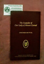 THE SCAPULAR OF OUR LADY OF MOUNT CARMEL-CATECHESIS & RITUAL from the CARMELITES picture