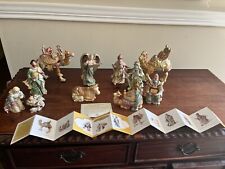 Fitz And Floyd Nativity Treasures Complete Collection 11 Pieces picture