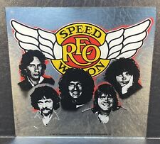 Vintage 1982 REO Speedwagon Carnival Prize Mirror Rock Band Original 12 x 12
