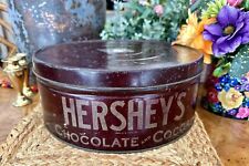Vintage Large Hershey's Chocolate & Cocoa Tin picture