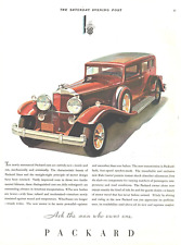 1931 Packard Automobile Vintage Print Ad Ask The Man Who Owns One picture