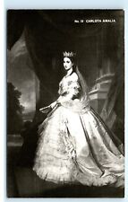 *Carlota Amalia Empress of Mexico Mexican Empress Vintage Postcard C81 picture