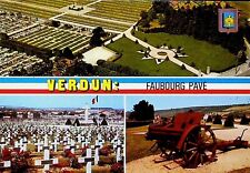 VERDUN FAUBOURG PAVE FRANCE - VINTAGE POSTCARD picture