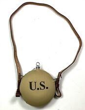 SPANISH AMERICAN WAR US ARMY M1898 INFANTRY CANTEEN & STRAP picture