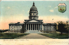 1909 Topeka,KS Kansas State Capitol Shawnee County Ill. Post Card Co. Postcard picture