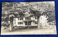 RPPC vintage real photo postcard Mansfield Connecticut CT Home picture