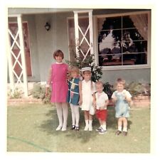 1990s Perfect Family Nurse Girl Vintage Photo Los Angeles CA picture