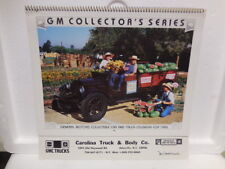  GM Collector's Series 1986 Wall Calendar-Asheville-Old truck GM-Carolina Truck picture