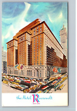The Hotel Roosevelt New York City NY c1962 Postcard picture