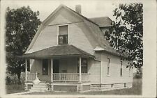 RPPC Cairo Michigan residential barn style home 1904-1918 real photo postcard picture