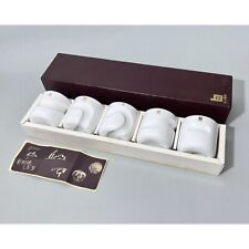 Hakusan Toki Pottery  Rock Cups set of 5 by Masahiro Mori Unused picture