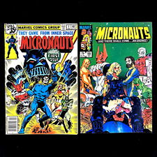 Marvel Micronauts 1979 - Lot of 61 - COMPLETE SET  1-59 plus 2 Annuals picture