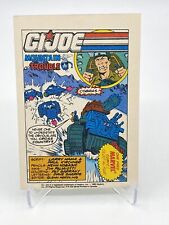 1992 Gi Joe Mini Comic Book: Mountain Trouble (Marvel Promo) picture