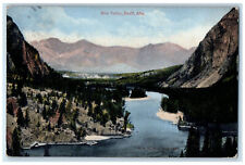 1911 View of Bow Valley Banff Alberta Canada Antique Posted Postcard picture