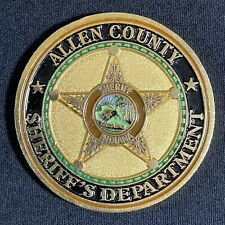 RARE Allen County Indiana Sheriff’s Department Challenge Coin picture