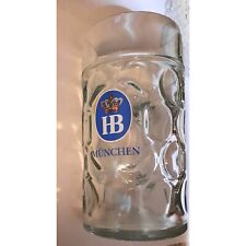 Hofbräuhaus München Beer Stein Glass Mug 1 Liter picture