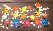 Vintage - 16 Smiley Faces Figures - Gumball, Cereal Premium, Prizes, Charms picture