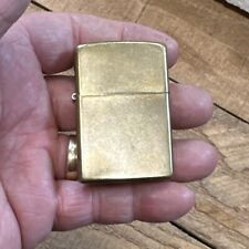 Zippo Lighter 2004 GOLD TONE WORKING LIGHTER picture