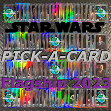 2023 STAR WARS FLAGSHIP TRADING CARDS PICK-A-CARD 🌈 RAINBOW FOIL #1-#100 TOPPS picture