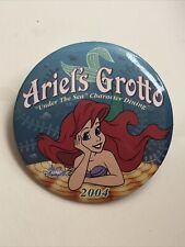 Disneyland Little Mermaid Ariel's Grotto Button Pin 2004 picture