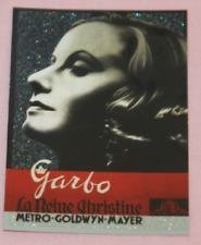 GRETA GARBO 2007 BREYGENT CLASSIC MOVIE POSTER CARD #5 LA REINE CHRISTINE picture