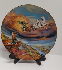 ELIJAH AND HEAVEN'S CHARIOT Yiannis Koutsis  Collector Plate picture