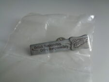 Rare Miller beer pin-drink responsibly, drive responsibly lapel pin picture