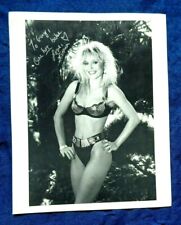 Autographed Linnea Quigley 8x10 black & white still photo Inscribed Signed 1994 picture