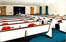 c1970 Chapel Wesley Willows Retirement Home Rockford Illinois Vintage Postcard picture