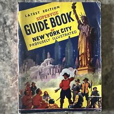 Vintage 1954 Supervue Guide Book Of New York City picture