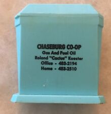 Chaseburg Wisconsin CO-OP Salt Pepper Shaker Gas Fuel Oil Vernon County Viroqua picture