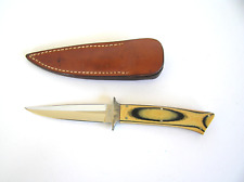 Vintage Harold Corby Custom Micarta Boot Knife picture