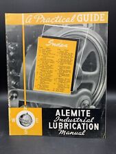 1945 Alemite Industrial Lubrication Manual-Complete & Excellent picture