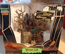 Lemax Spooky Town Collection 2004 Witchs Lair 45003 Lighted House FOR PARTS picture