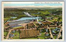 Postcard Aeroplane View of Masonite Plant Laurel Mississippi picture