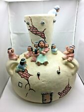 Vintage Pottery Mexico style Hand Made home decor picture