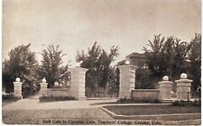 Greeley CO East Gate Teacher's College 1910  Mint Unused  picture
