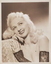 Unknow Actress (1940s) ❤ Original Vintage Stunning Portrait Photo K 373 picture