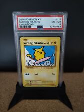 Surfing Pikachu - Pokemon - Evolutions - 2016 - PSA 8 picture