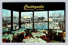San Francisco CA-California, Castagnola, Fisherman's Wharf, Vintage Postcard picture