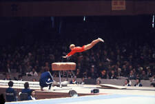 1960s Larysa Latynina Of Soviet Union In The Horse Vault 1 Gymnastics Old Photo picture