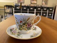 Duchess Bone China England Spring Tea Cup & Saucer-Nice picture