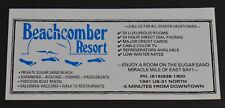 1986 Print Ad Michigan Beachcomber Resort Sugar Sand Beach Rooms Traverse City picture
