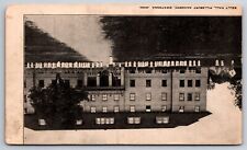 Military~Owatonna Minnesota~Kelly Hall Bldg @ Pillsbury Academy~B&W~Vtg Postcard picture