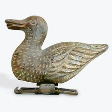 ca. 1911 C.W. Parker Cast Iron Duck Knockdown Carnival Shooting Gallery Target picture