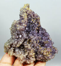 MAGNIFICENT Natural Sparkly Botryoidal Grape Chalcedony Agate picture
