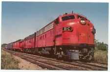 Katy Railroad 81-C Train Engine Locomotive Director's Special Postcard Parsons picture
